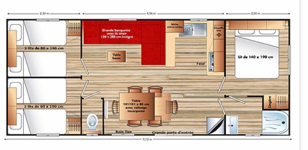 Mobilhome 6 Ca36 ヴィア エクステリア 写真